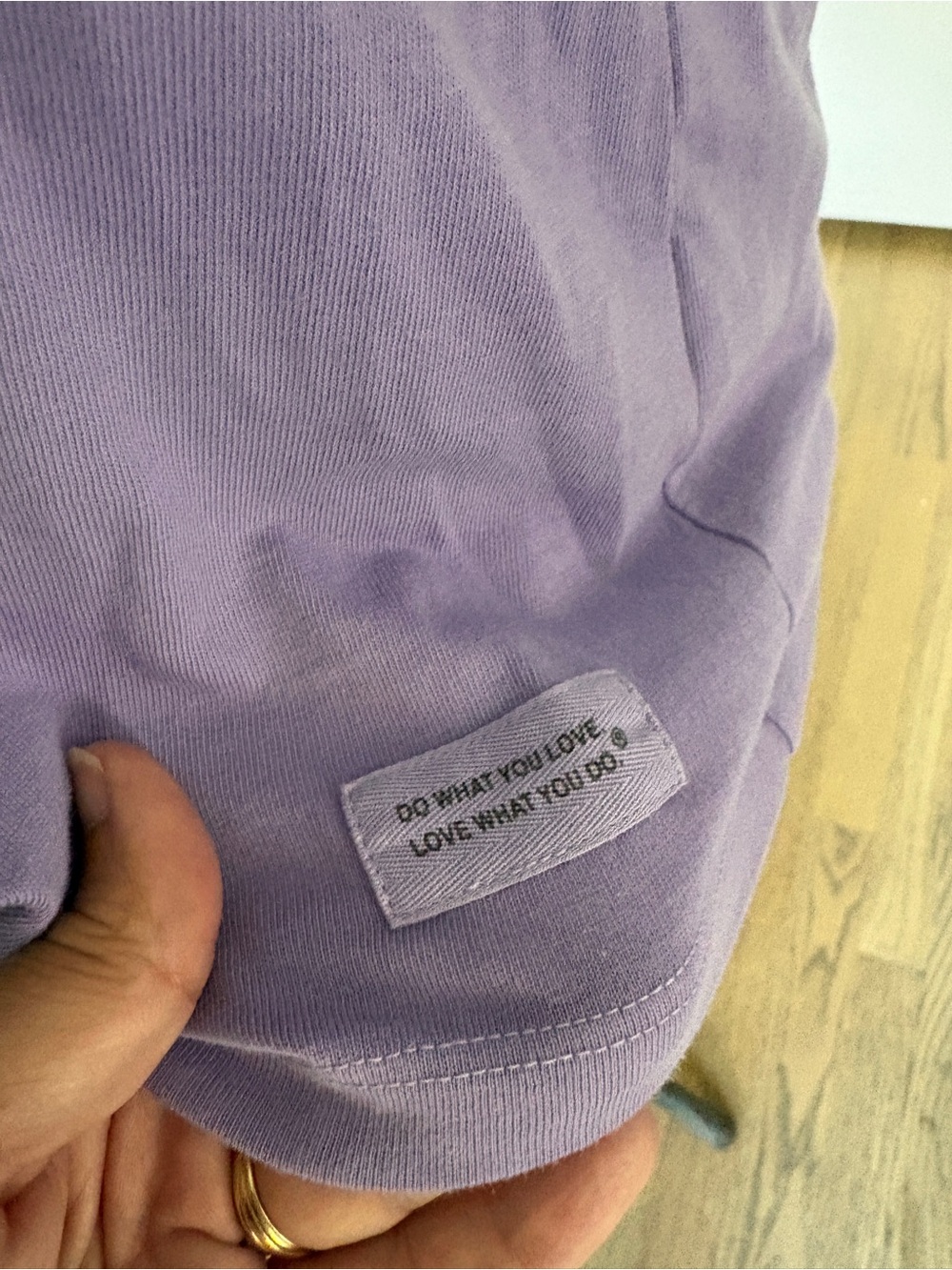 Life Is Good Lavender Paw Graphic Tee - Picture 3 of 3